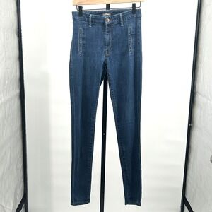 MOTHER The Drama High Rise Skinny Jeans Joyride Wash Size 28 Designer Denim